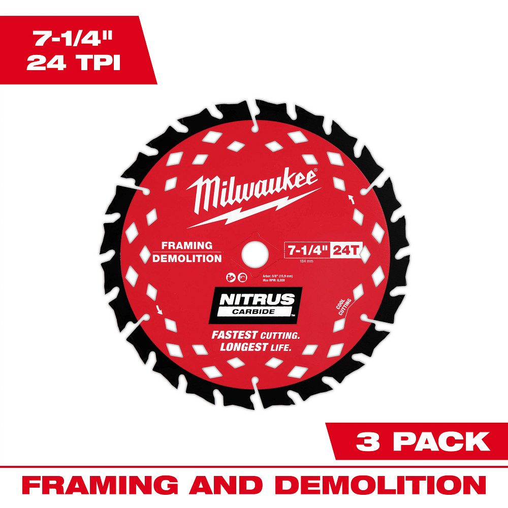 Product image for MILW 48-40-0753 NITRUS™ Carbide Cir