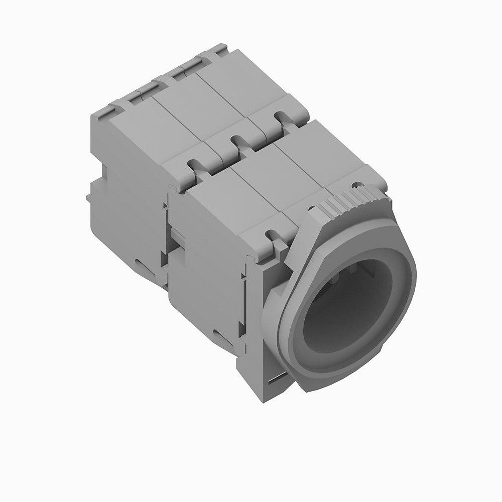 Product image for A-B 800F-MX06 22mm Back of Panel Co