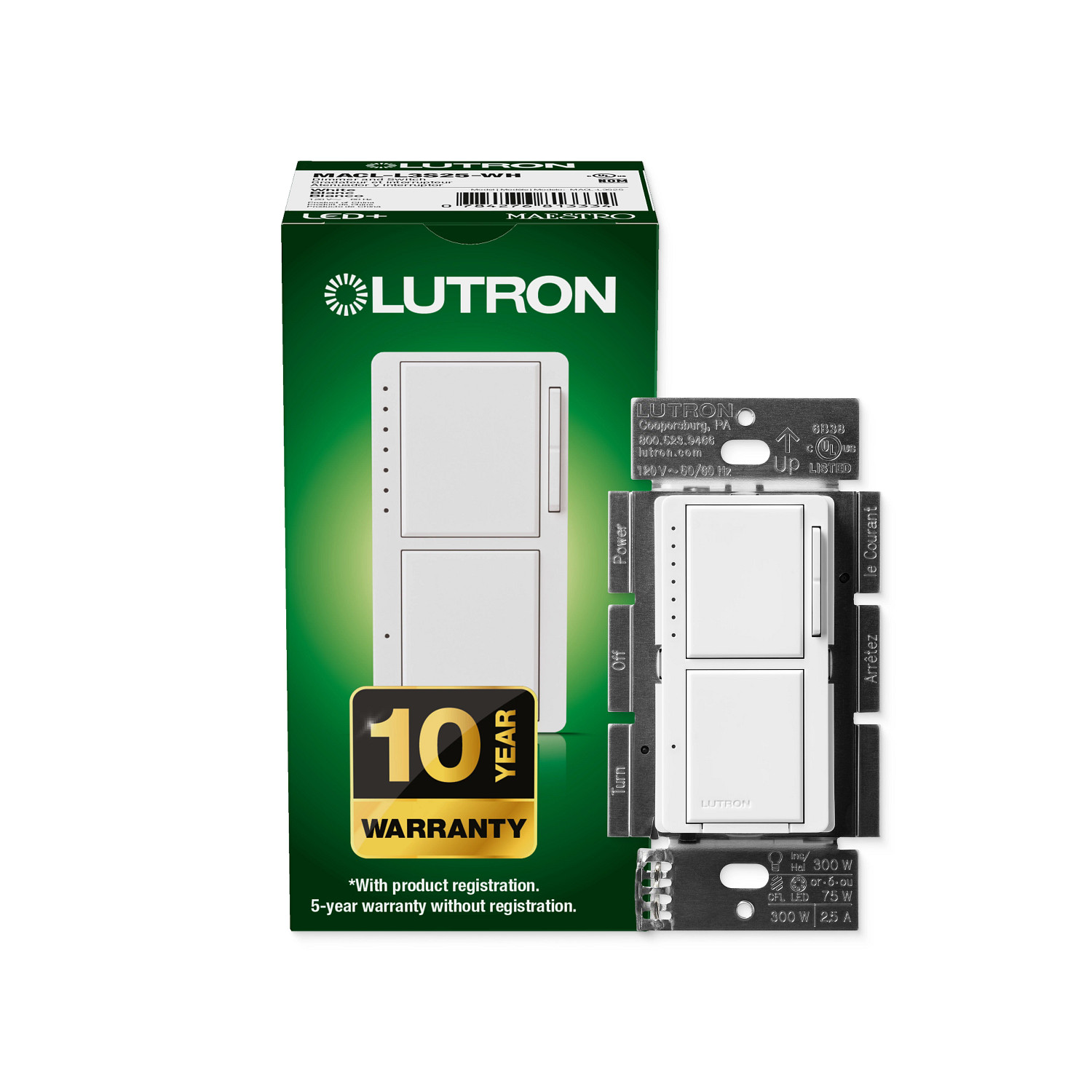 LUTR MACL-L3S25-WH