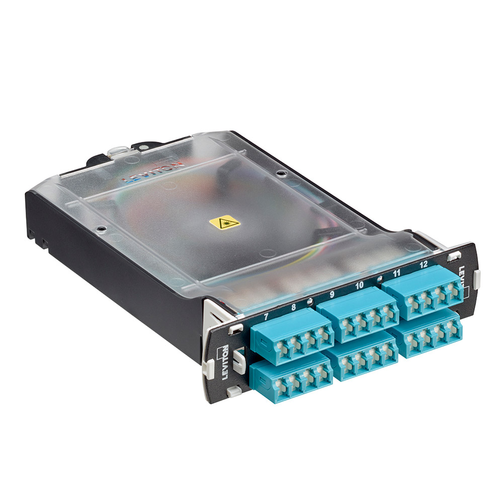 Leviton SPLCS-4QL 24-Fiber Splice Module