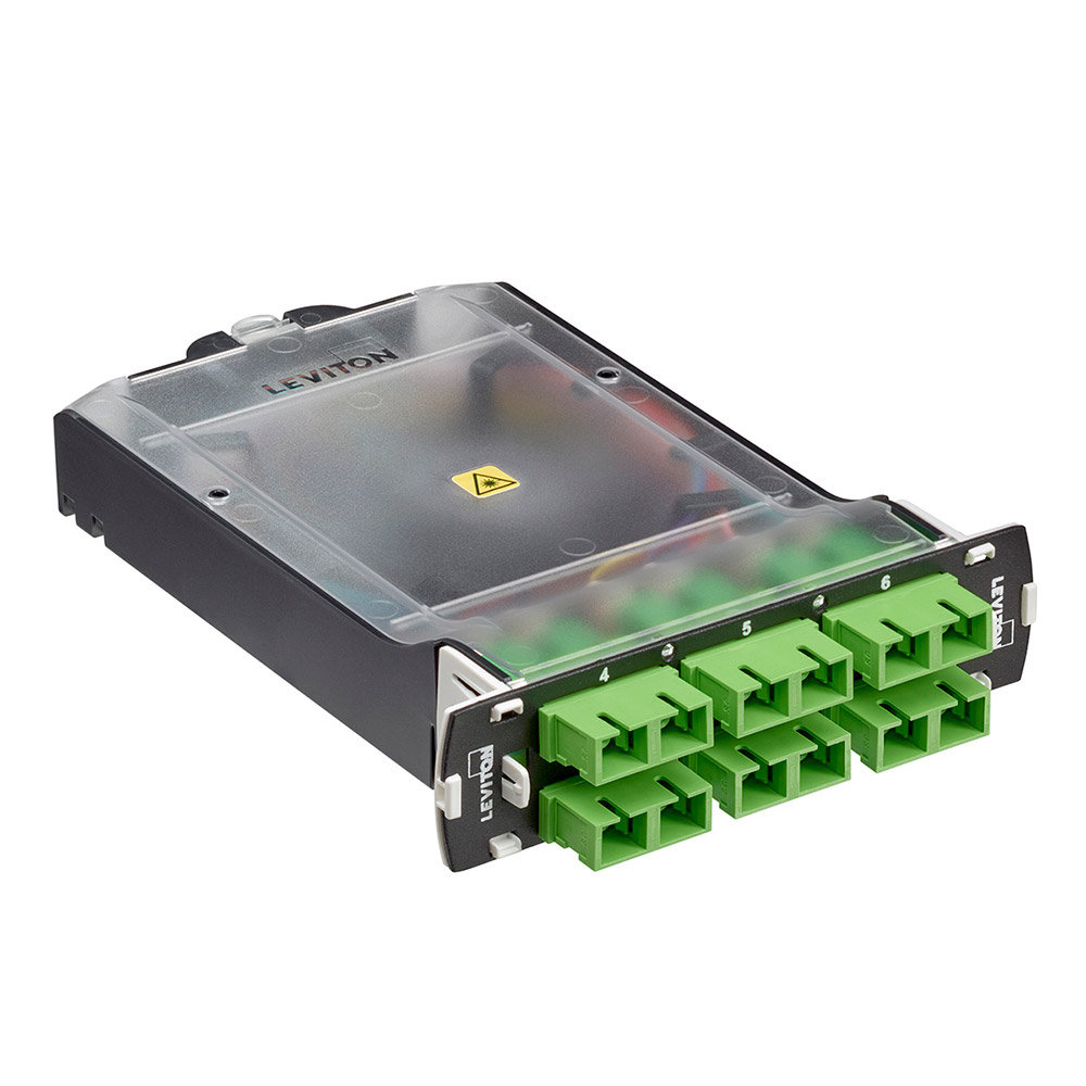Leviton SPSCS-2VC 12-Fiber Splice Module