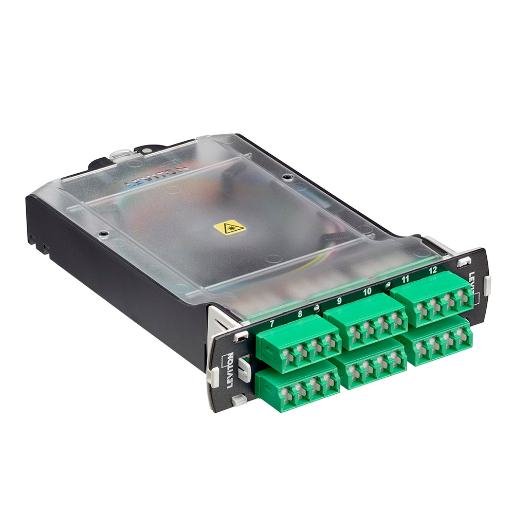 Leviton SPLCS-4VL 24-Fiber Splice Module