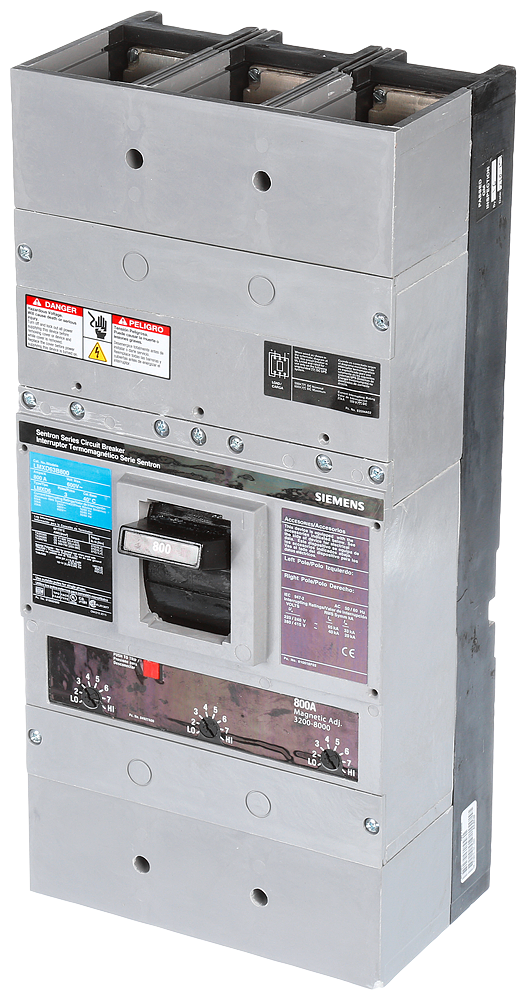 Siemens LMXD63B800 3-Pole 600 Volt 800 Amp Circuit Breaker