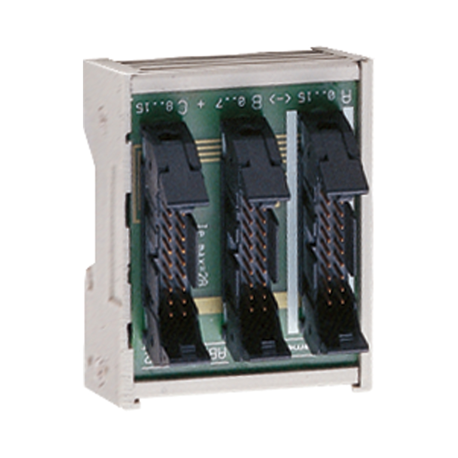 Product image for SQUARED ABC6HE20F flat plug-in conn