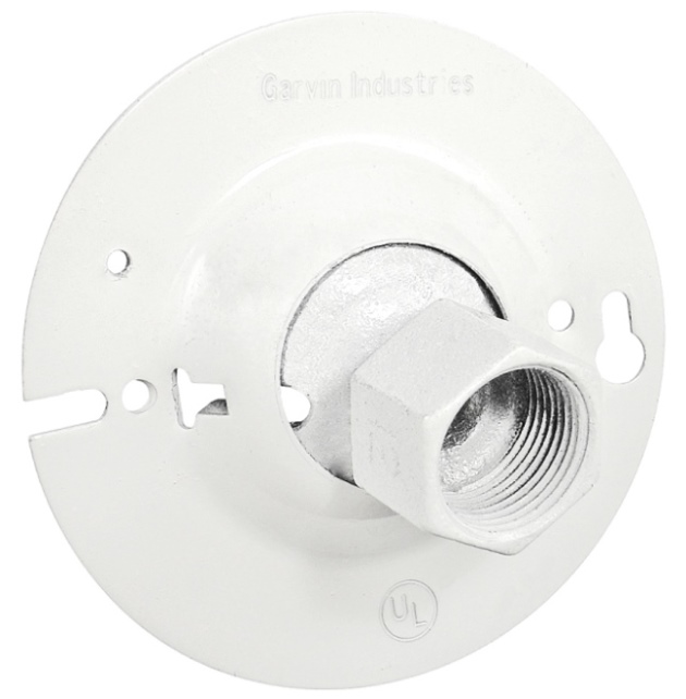 Product image for SWC SC-5075RWH Rnd Wht Swvl Fxtr Hn