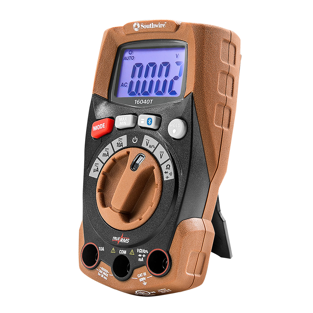 Product image for Southwire 16040T (630194) Compact Bluetooth CAT III Multimeter
