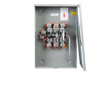Product image for Siemens S40407-015F 600 VAC 200 Amp 3-Phase 4-Wire 7-Jaw 1-Position Lever Bypass Ringless Meter Mounting Equipment