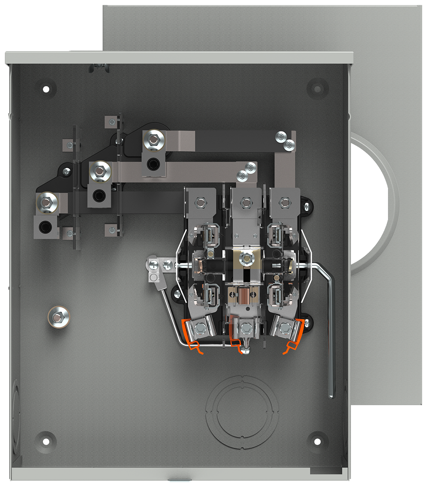 Product image for SIE 9804-8991 200A 5J RGLS 1POS LVR