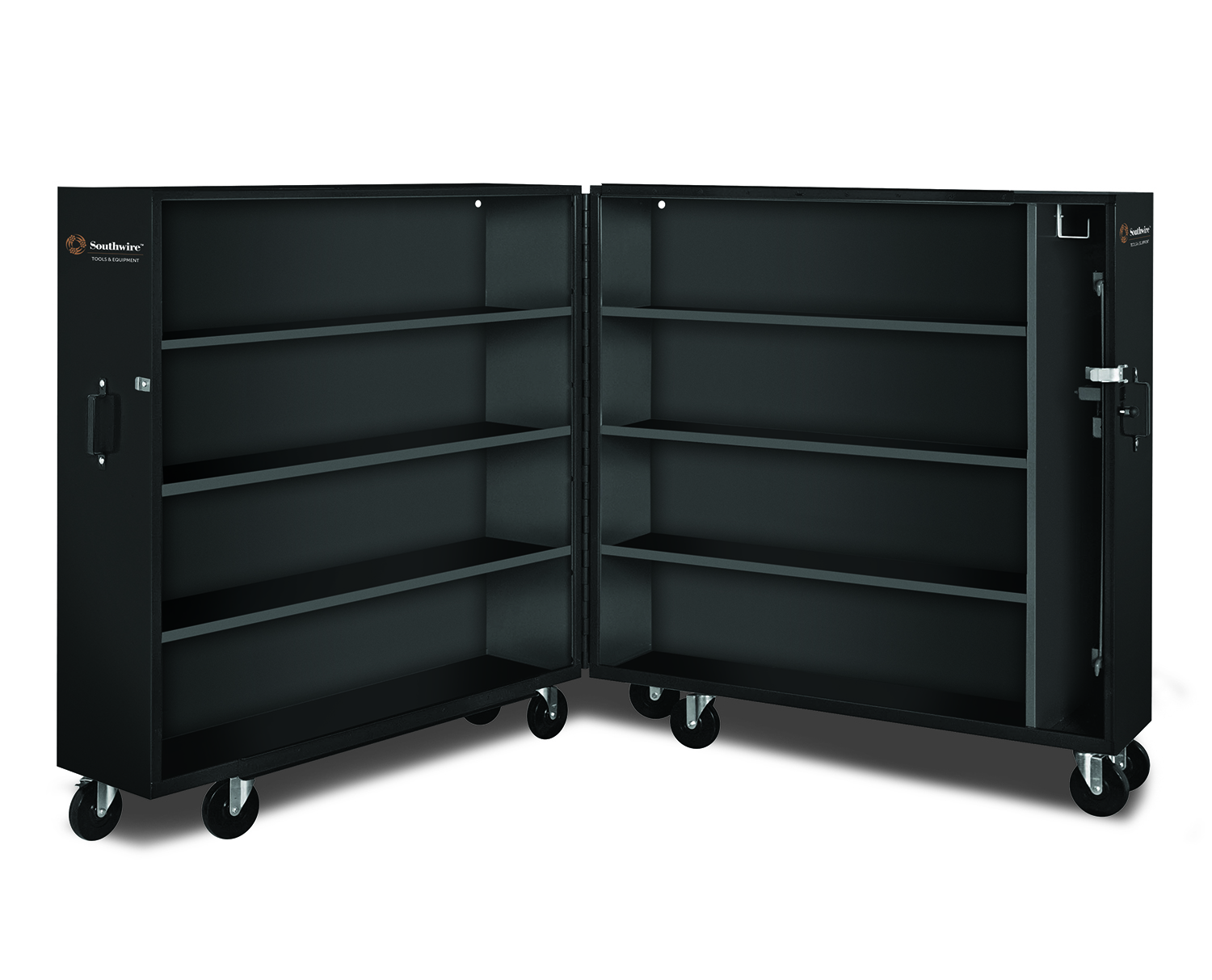 Product image for Southwire CB603065 (59822701) Bi-Fold Tool Storage Specialty Box, Opens to 120" W x 14" D x 65" H