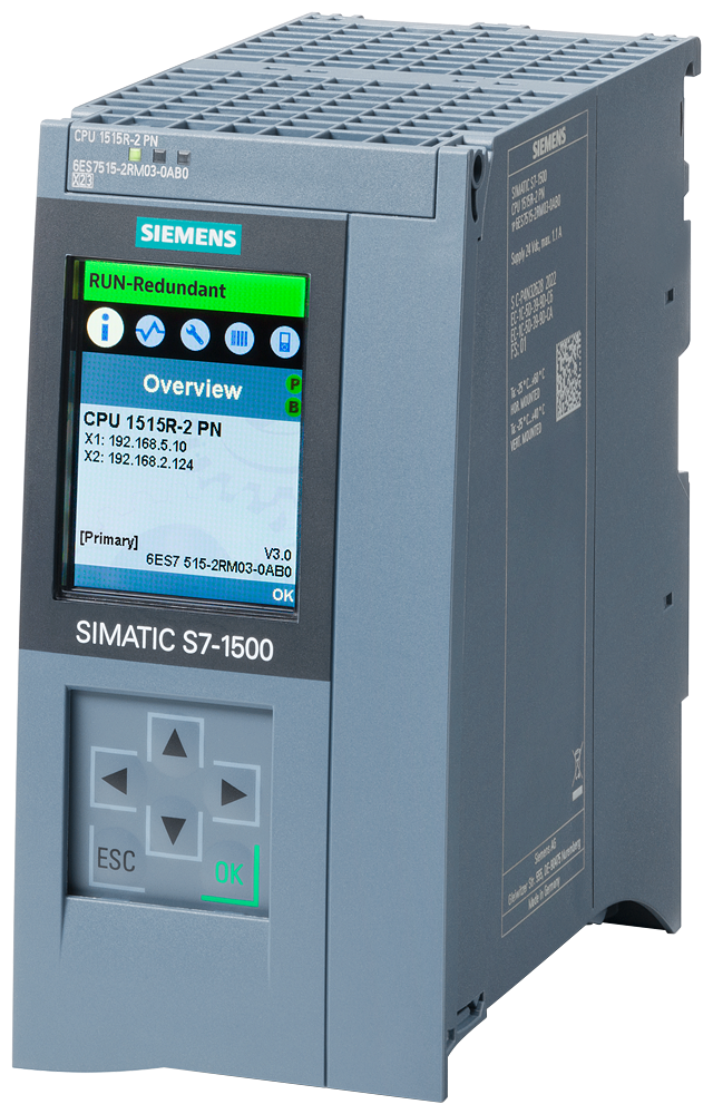 Product image for S-A 6ES75152RN030AB0 CPU 1515R-2 PN