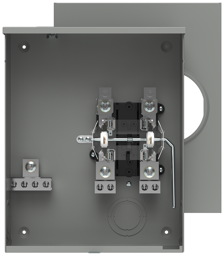 Product image for SIE 9804-9124 200A 4J RGLS 1POS LVR