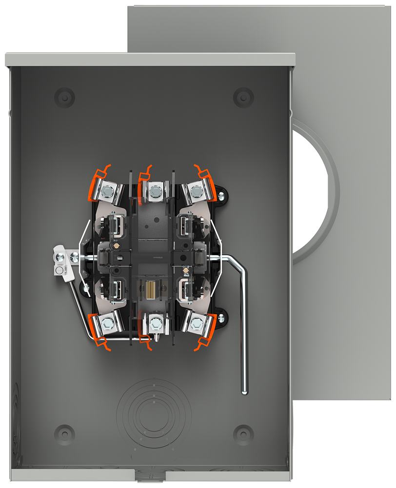 Product image for SIE 40405-9 TALON 200A 5J RGLS 1POS