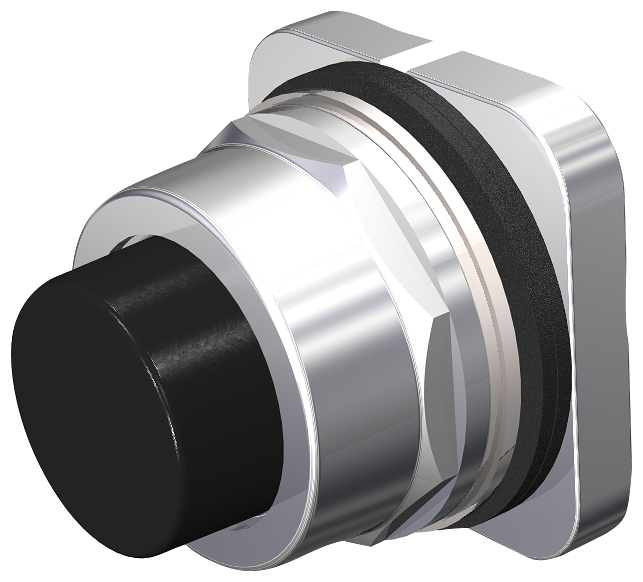 Product image for Siemens 52PA8B1 PUSHBUTTON,MOM,BLK,EXTE