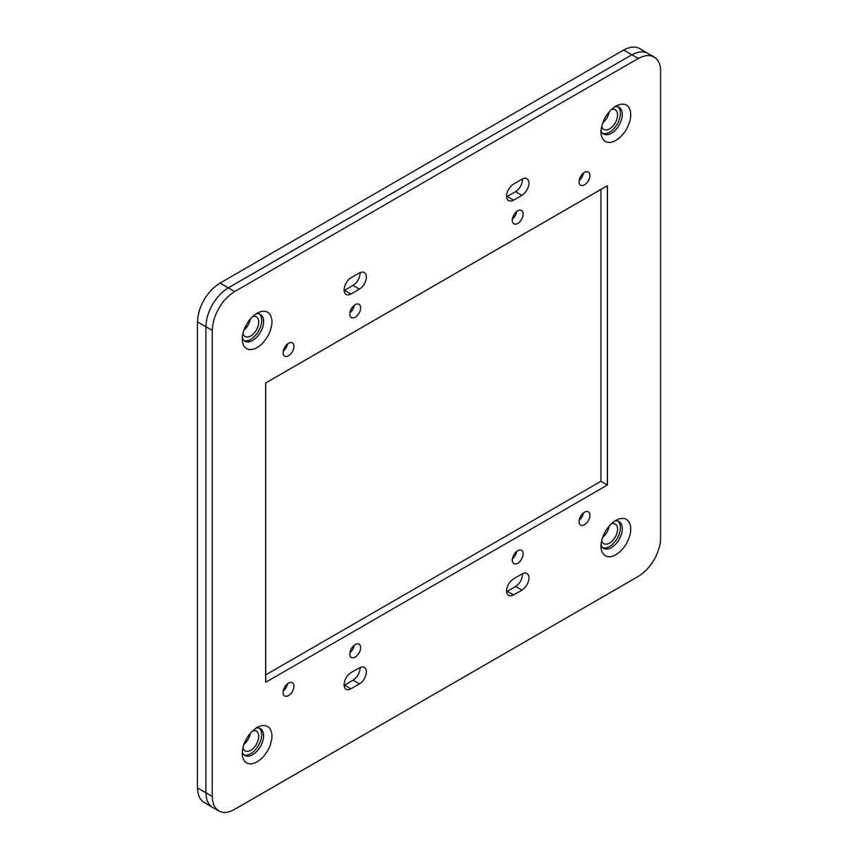 Product image for WMD XPP2GP-BK REPLACEMENT 2G PLATE