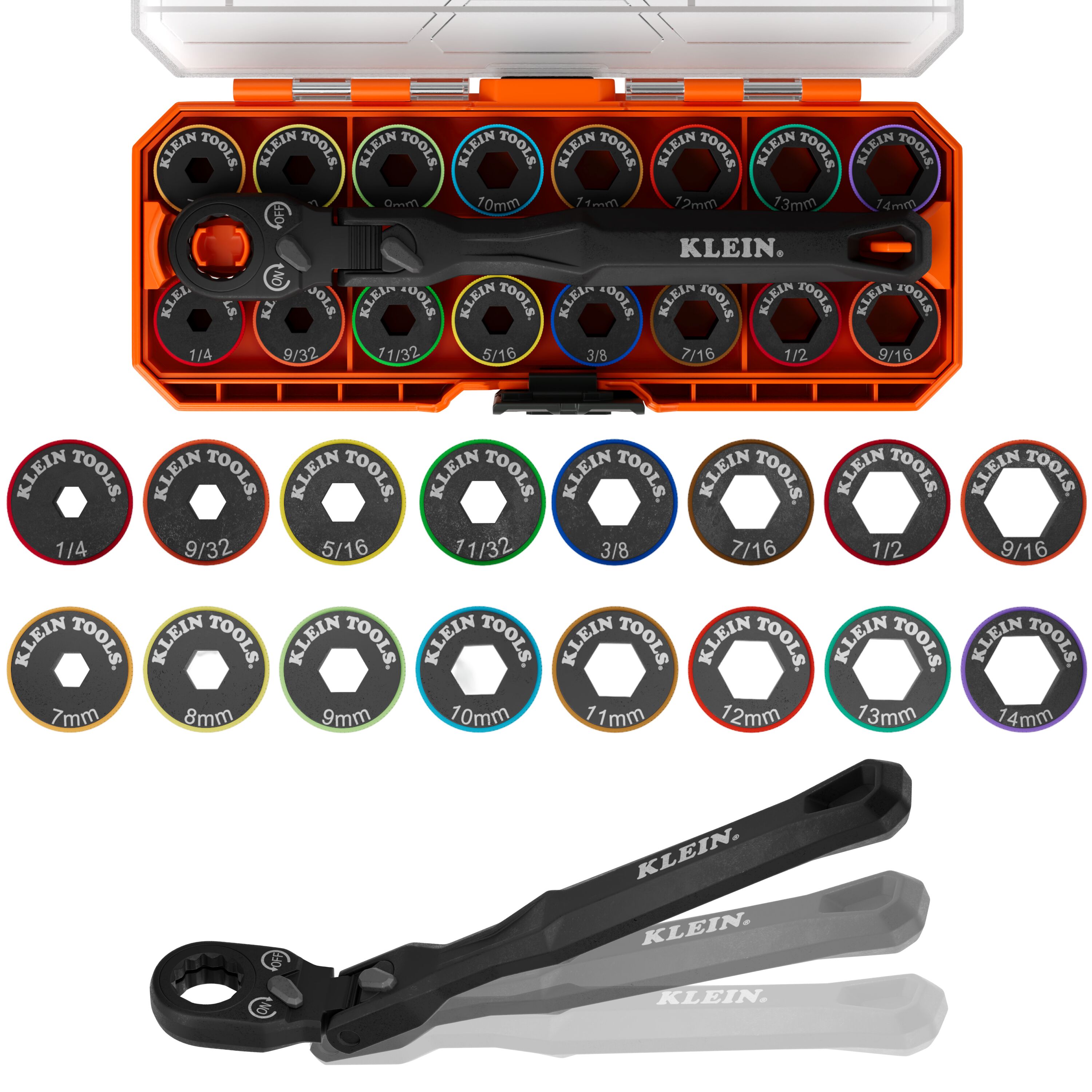 Product image for KLE 65431LP KNECT Ratchet 17 Socket