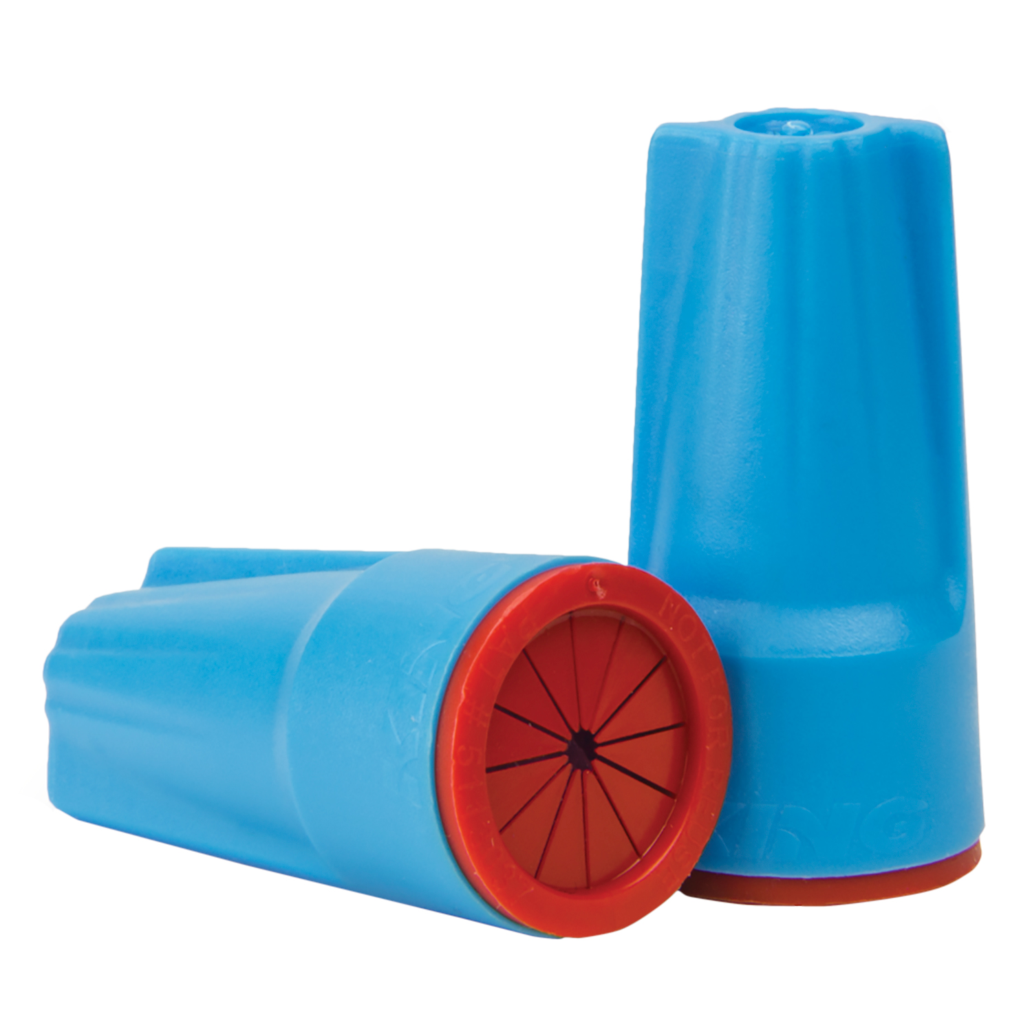 Product image for King 62241 CANISTER, AQUA/RED WIRE