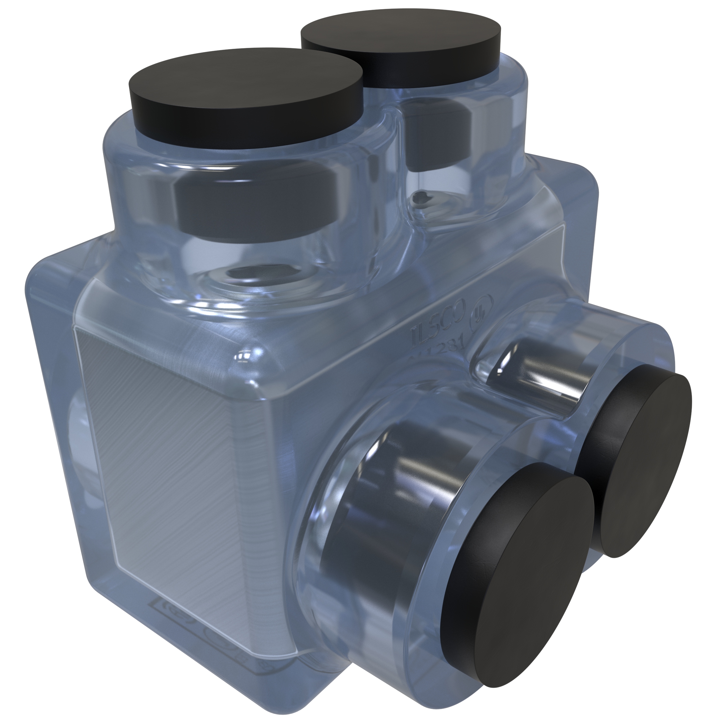 Product image for ILSCO ECTS-2-1/0 Clear Ins Mech T 1
