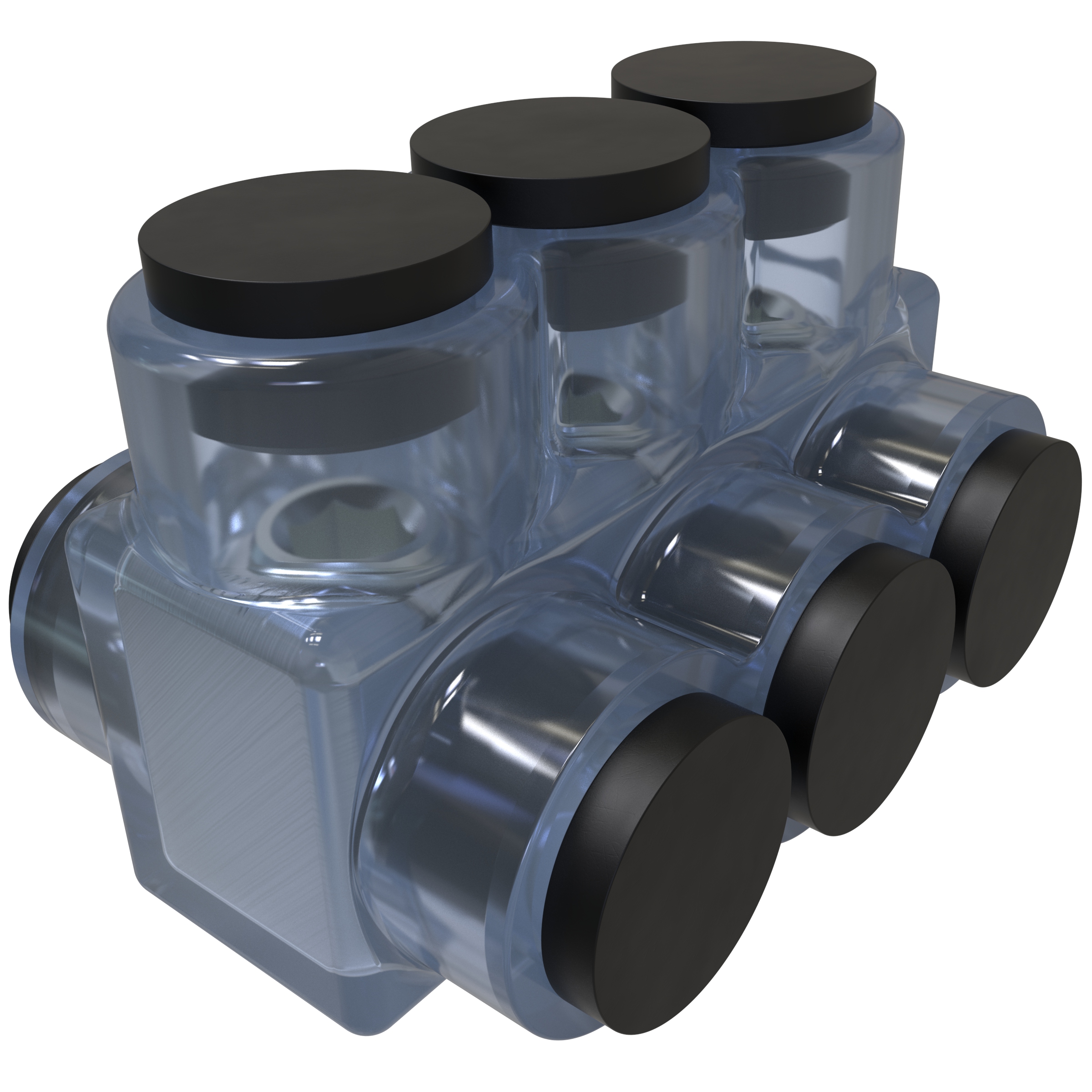 Product image for ILSCO ECTD-3-250-SR CLEAR INS MECH