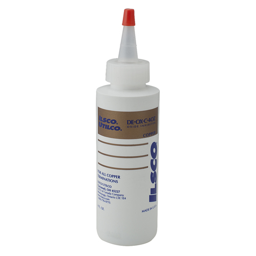 Product image for Ilsco DE-OX-C-4OZ DE-OX® Oxide Inhibitor, Copper, 4oz Bottle
