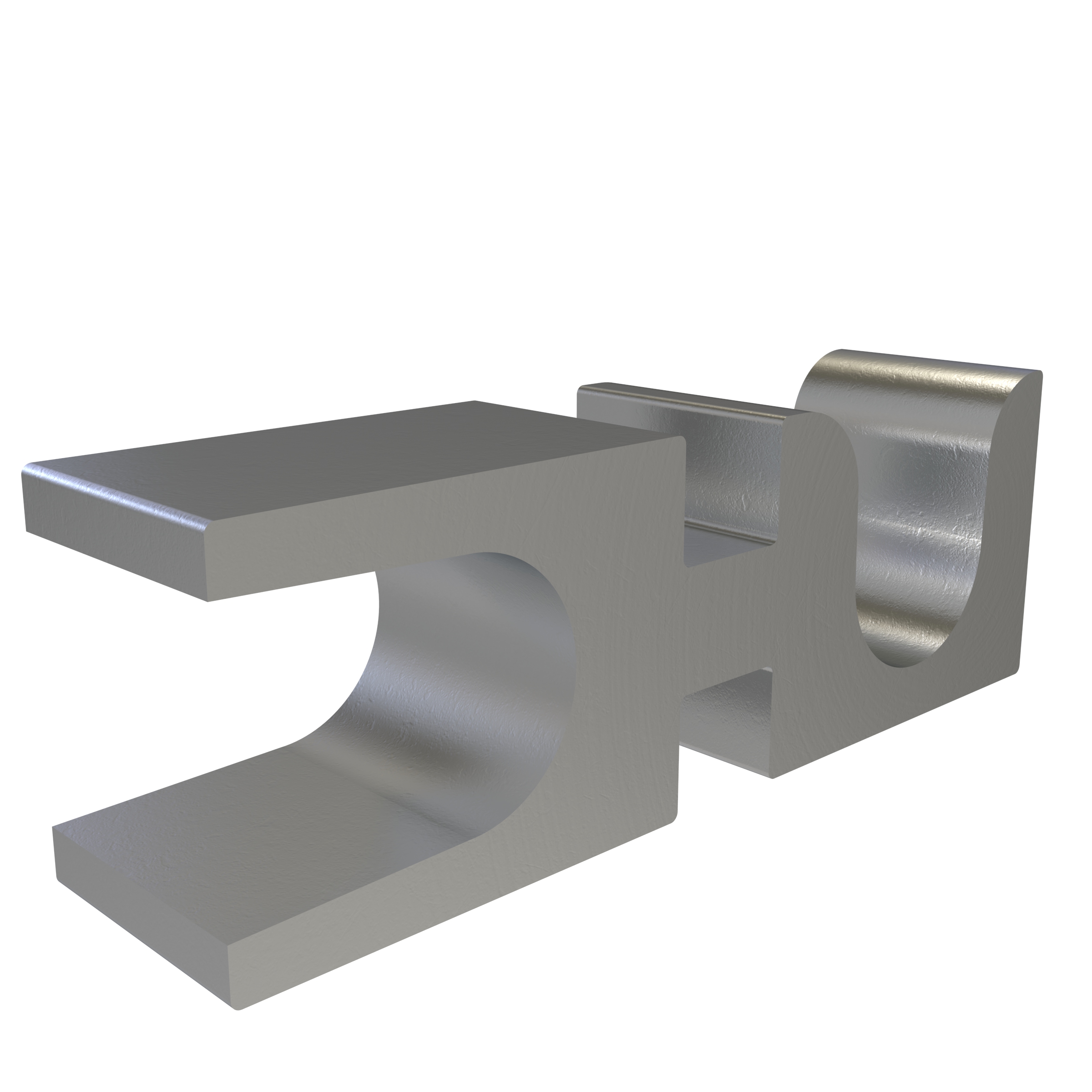 Product image for Ilsco ASL-250 Aluminum Stacking Adapter, Conductor Range 1/0-250, Tin Plated, UL