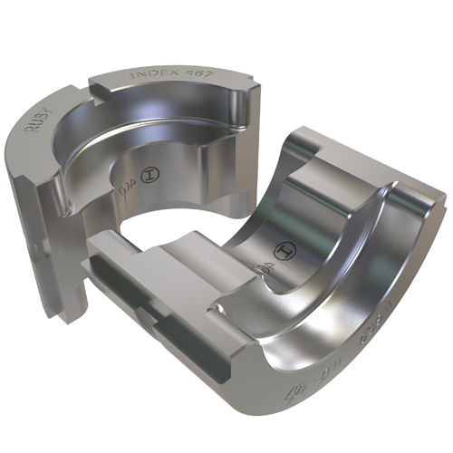 Product image for Ilsco ILD-467 Compresion U Die, Ruby Color Code, Crimping Capacity 3/0