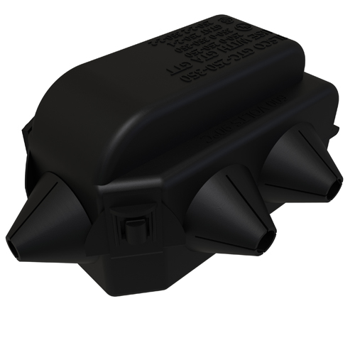 Product image for ILS GTT-250-0-W/C AL MEC(M)250-1/0(