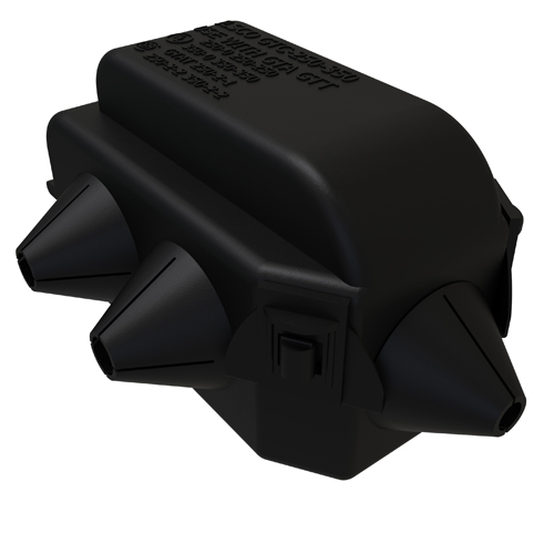 Product image for ILSCO GTA-250-0-W/C AL MEC(M)250-1/