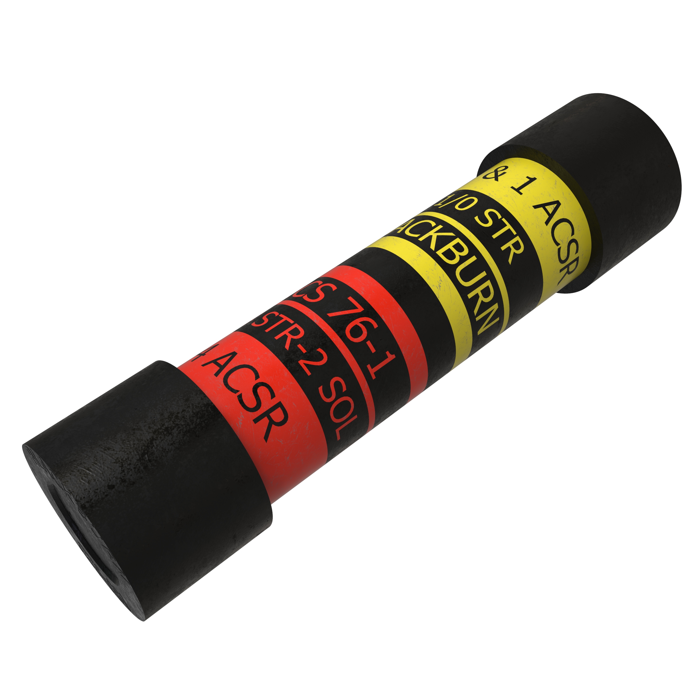Product image for ILSCO PICS-76 1/0 AWG Side A 3 to 2 AWG Side B Polyethylene End Cap Aluminum Service Entrance Sleeve