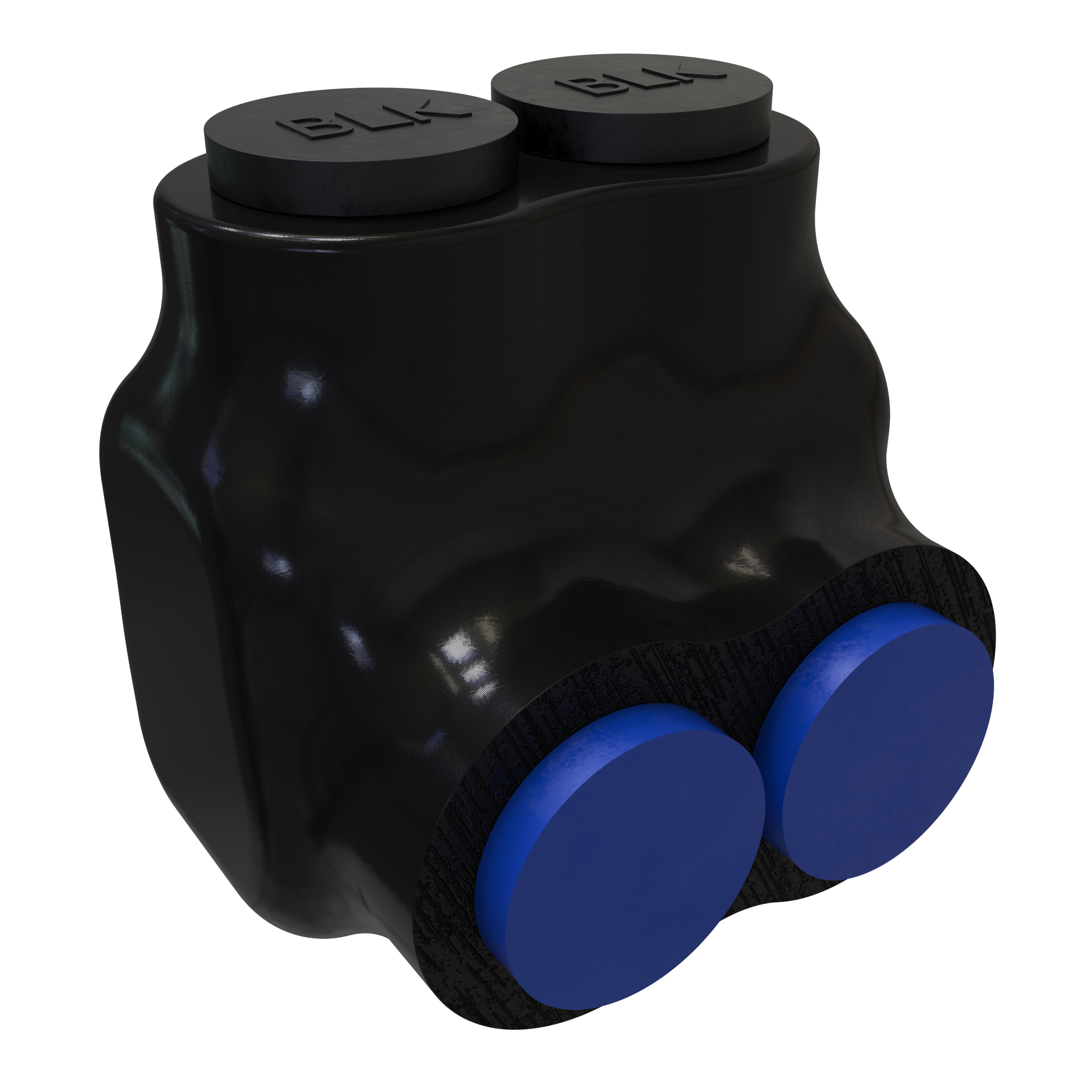 Product image for ILSCO PBTI-2-1/0-F-BLK INS (2) 1-14 H,I,K,DLO 2-14 MBLK CAP T U