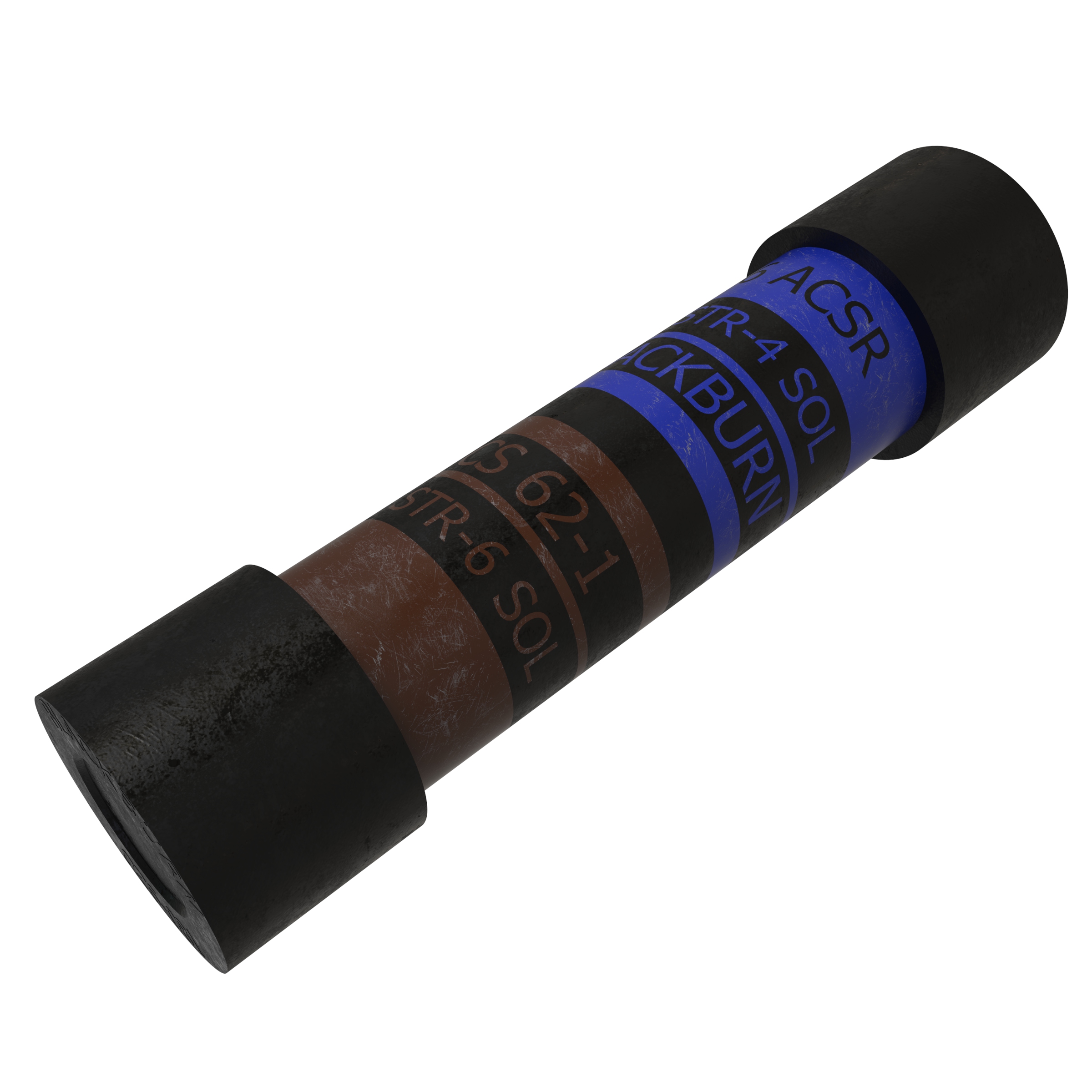Product image for Ilsco PICS-62 Aluminum Insulated Service Entrance Sleeve, Dual Rated, Main Conductor Range 4 Sol - 6, Tap Range 8 Sol - 10, Blue Color Code, Die Index ND-BG