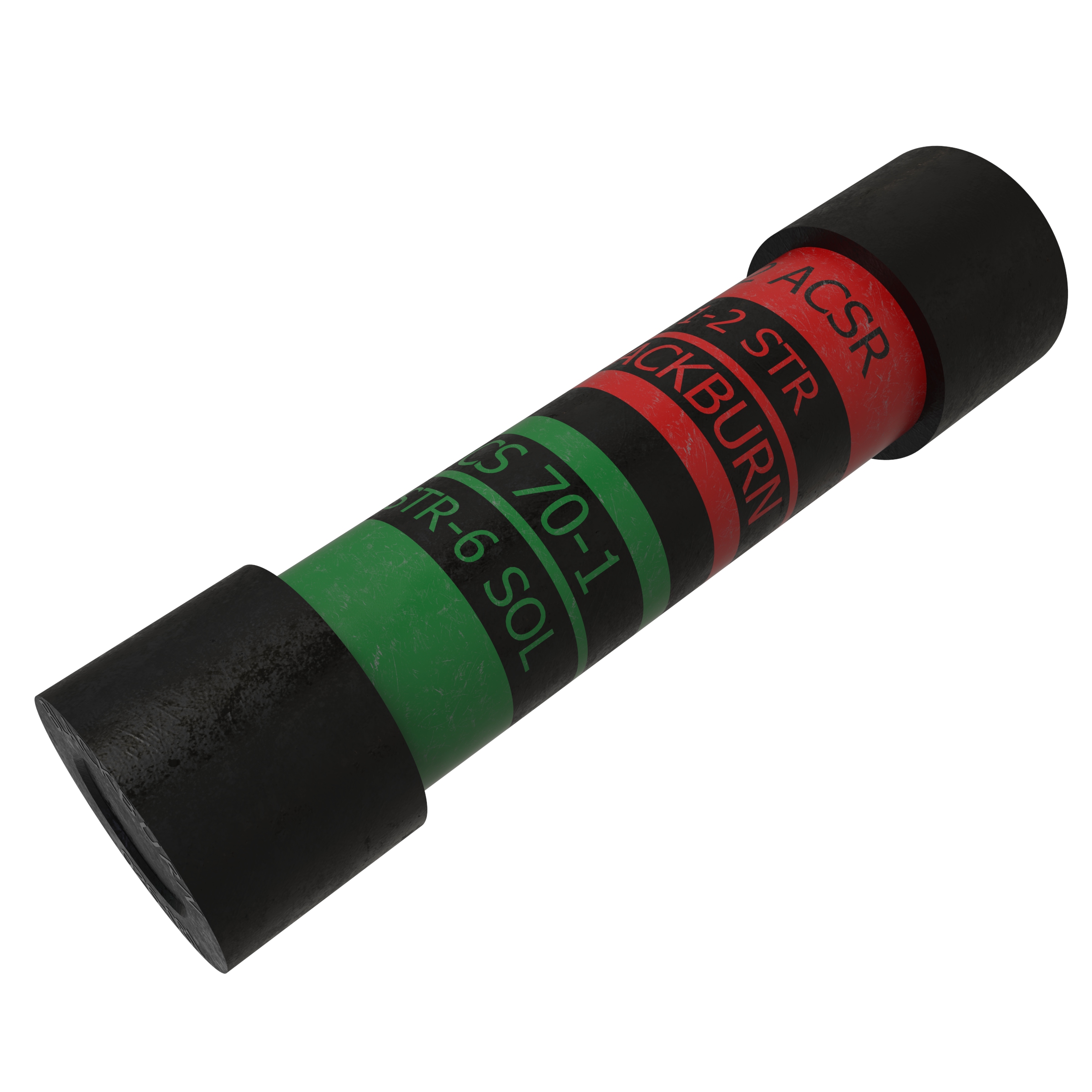 Product image for Ilsco PICS-70 Aluminum Insulated Service Entrance Sleeve, Dual Rated, Main Conductor Range 1-2, Tap Range 6 Sol - 8, Red Color Code, Die Index ND-BG
