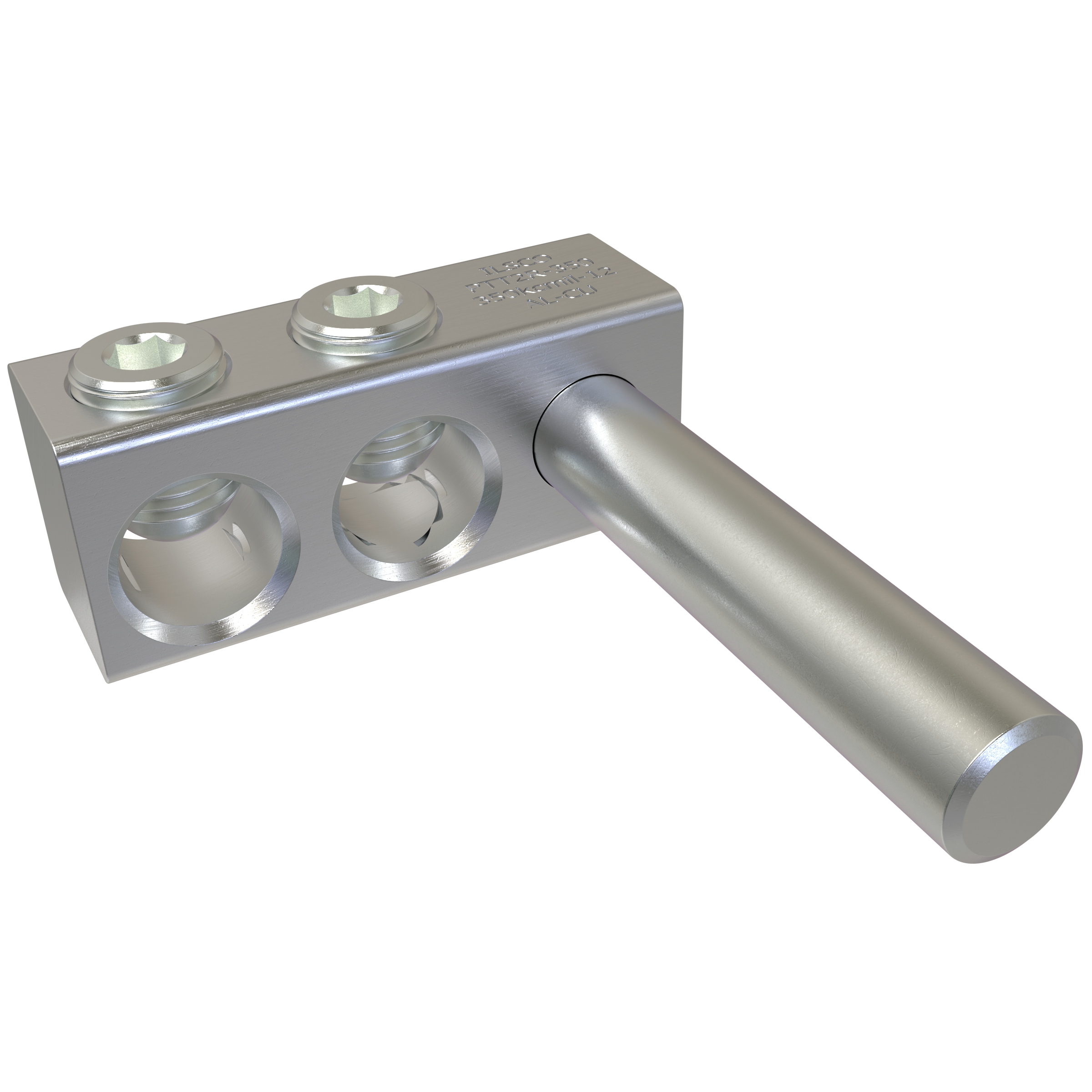 Ilsco PTT-2R-350-Z 350 Aluminum 2-Conductor Connector | Gordon Electric ...