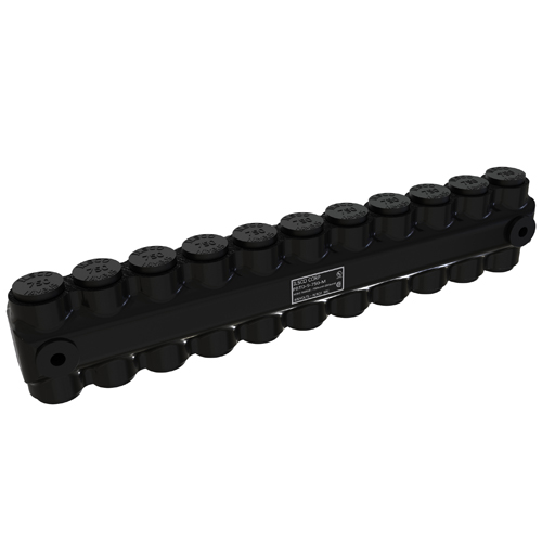 Product image for ILSCO PBTD-9-750-M INSUL AL MECH (9) 750-250 MTGT CSA