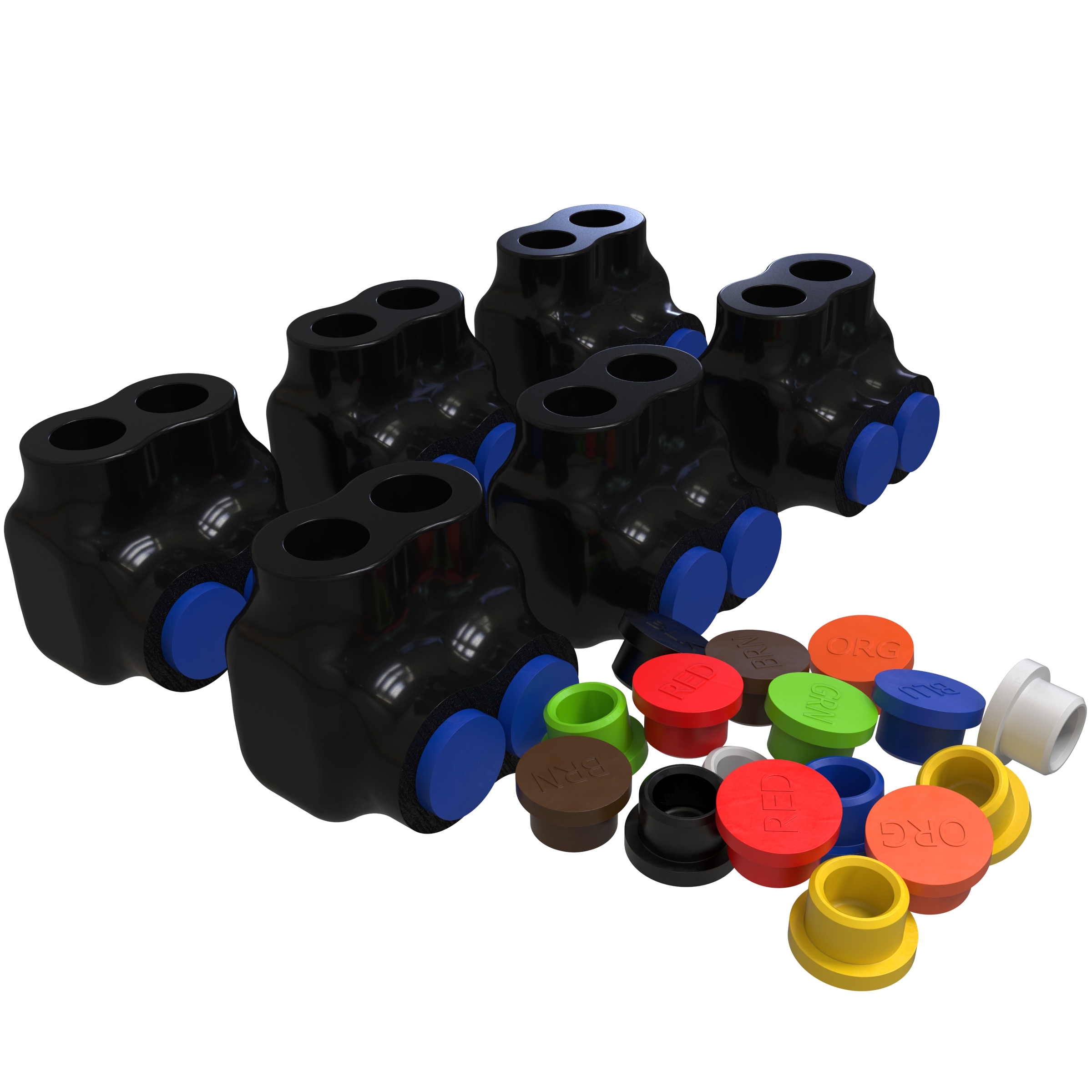Product image for ILSCO PBTFML-1/0-09-WD-H INS (9) 1-14 H,I,K, DLO 2-14 MWYE DEL HV