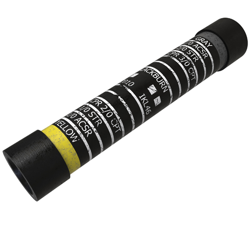 Product image for ILSCO PICS-846 2/0 Str A Range 1/0 Str B Range Insulated Aluminum Compression Sleeve