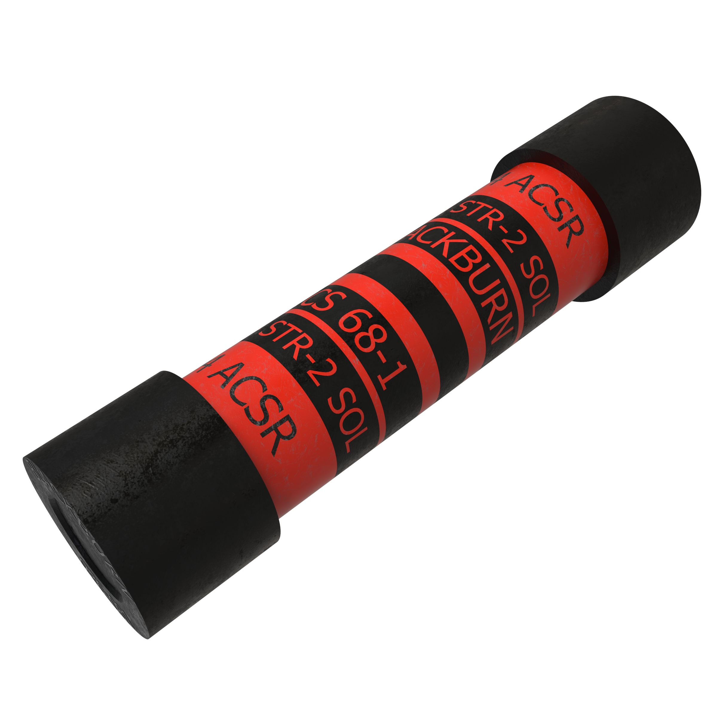Product image for Ilsco PICS-68 Aluminum Insulated Service Entrance Sleeve, Dual Rated, Main Conductor Range 2 Sol - 4, Tap Range 2 Sol - 4, Orange Color Code, Die Index ND-BG