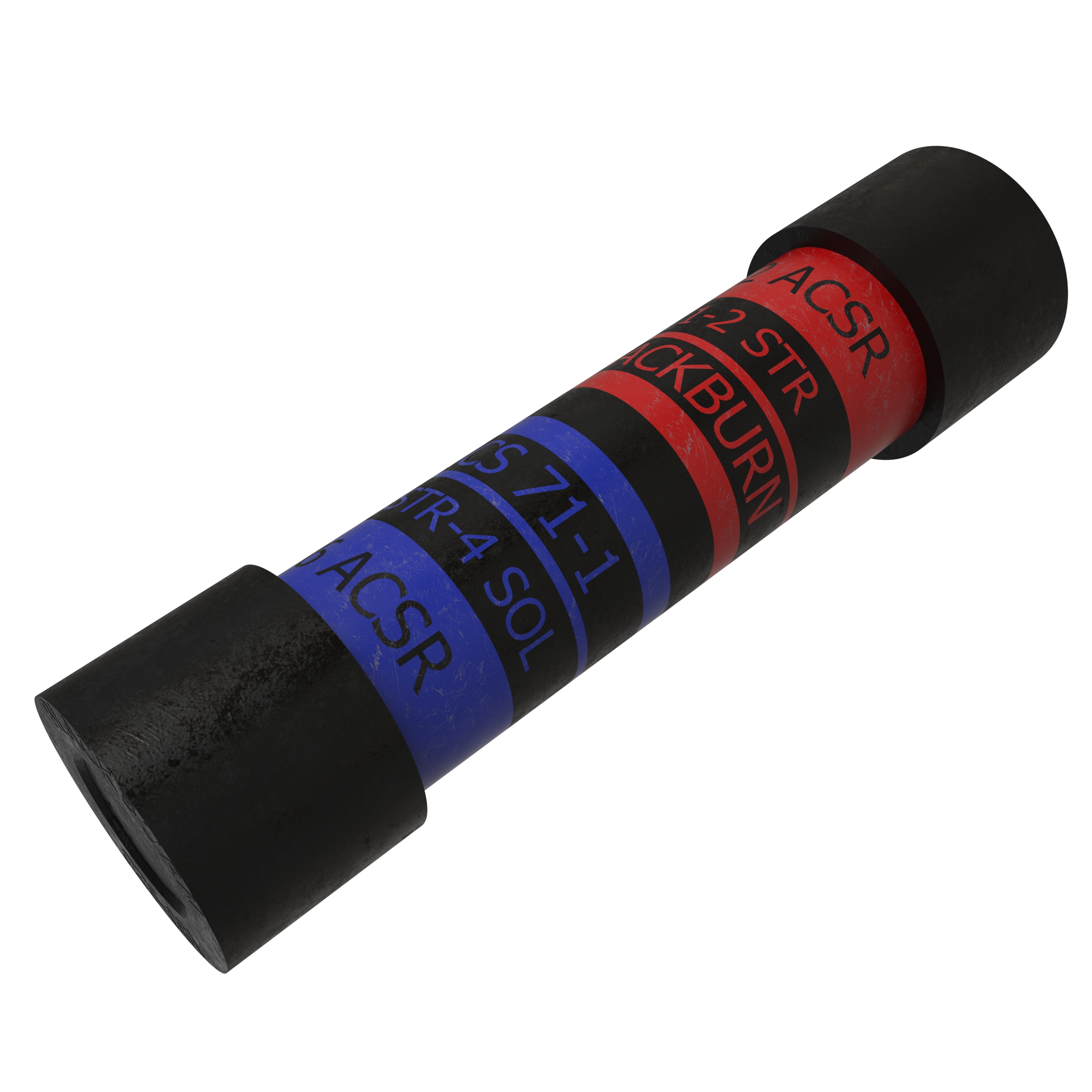 Product image for Ilsco PICS-71 Aluminum Insulated Service Entrance Sleeve, Dual Rated, Main Conductor Range 1-2, Tap Range 4 Sol - 6, Red Color Code, Die Index ND-BG
