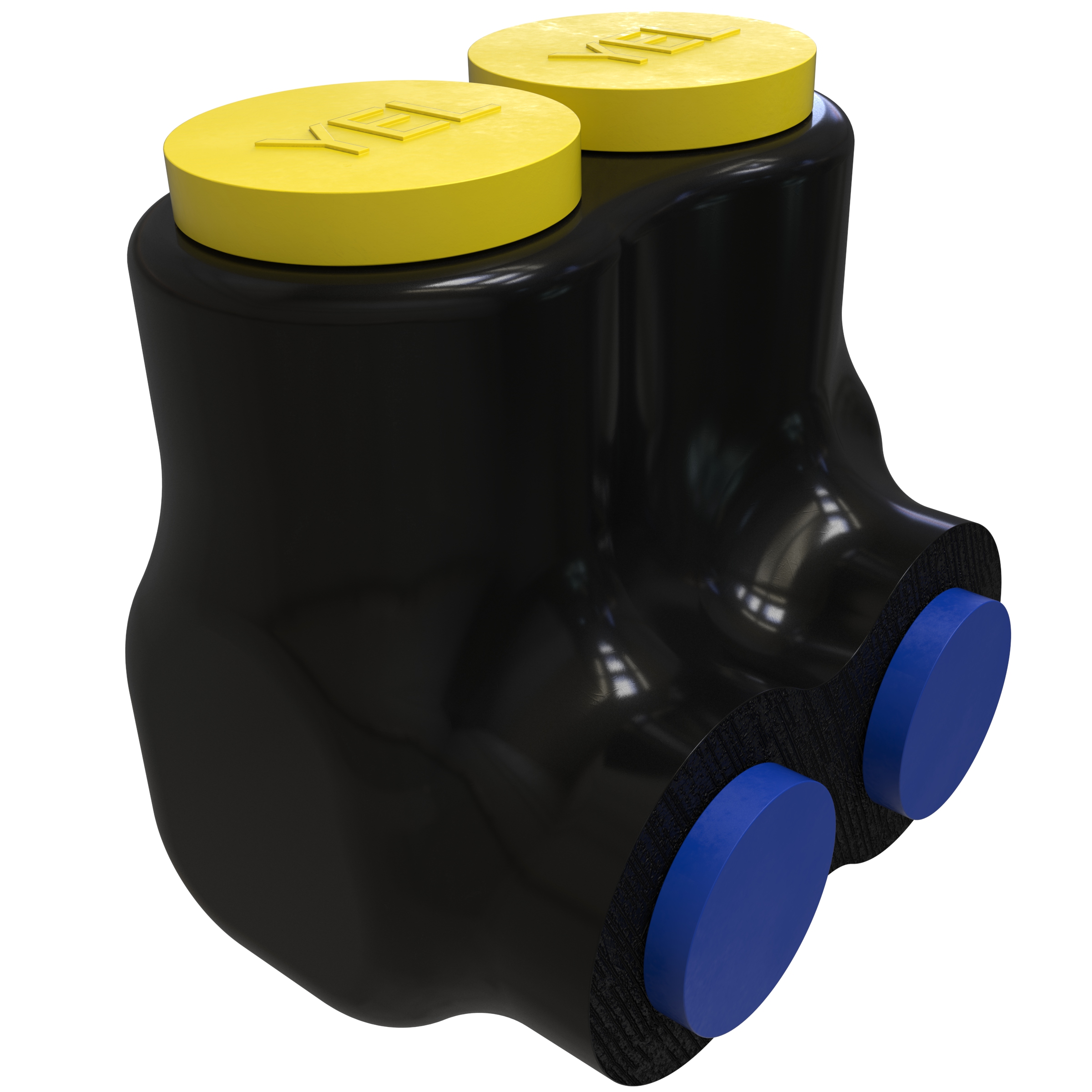 Product image for ILSCO PBTI-2-4-F-YEL INS (2) 8-14 H,I,K,M,DLO YELCAP T UL CSA