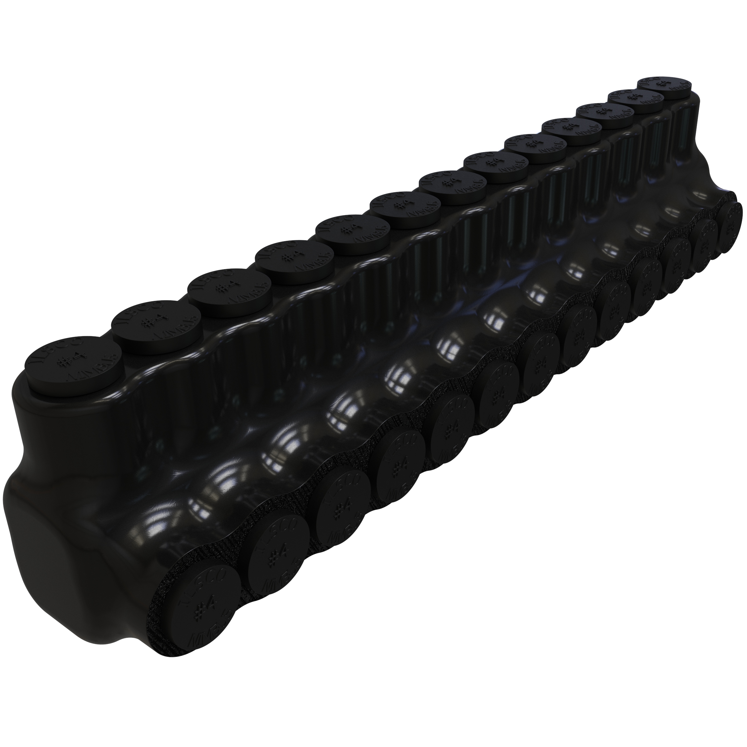 Product image for ILSCO PBTS-13-4 INSUL AL MECH (13) 4-14 SGL TUL CSA