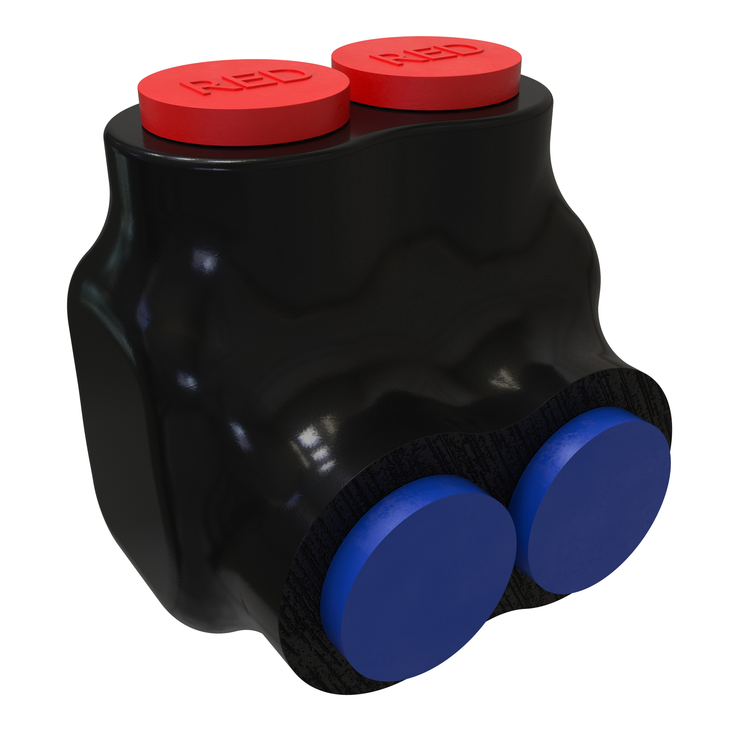 Product image for ILSCO PBTI-2-1/0-F-RED INS (2) 1-14 H,I,K,DLO 2-14 MRED CAP T U