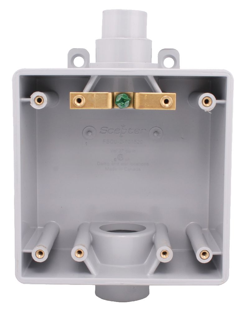 イービルシャッド　2本＋専用BOX Southwire 3 in. H x 2 in. W x 2-3/4 in. D Steel Metallic 1