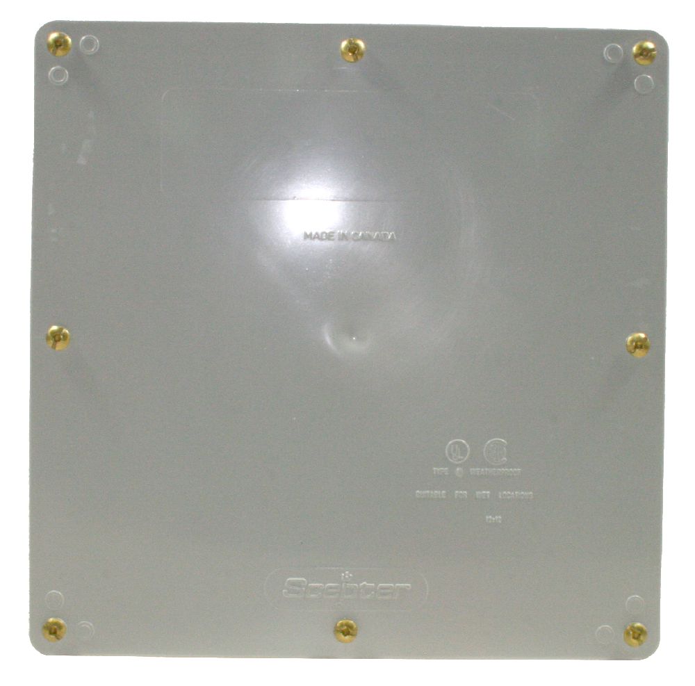 IPEX 077668 12 x 12 x 8 Junction Box w/Gasket | Gordon Electric