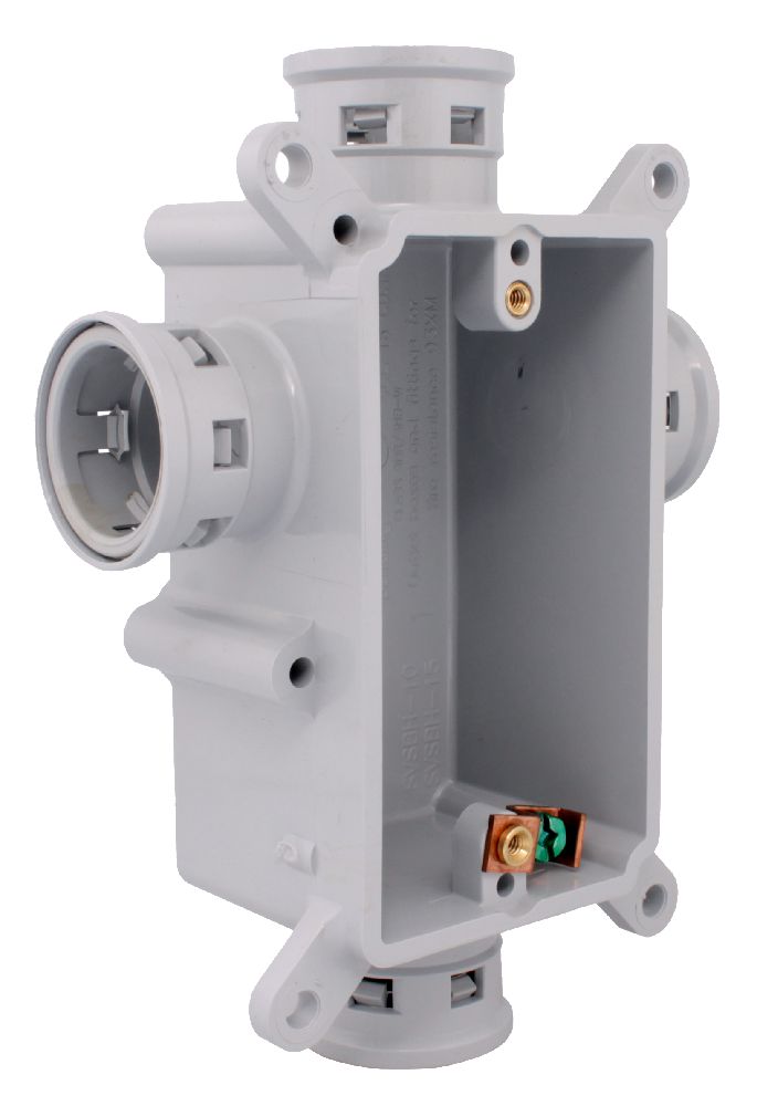 IPEX 089053 PVC Slab Box | Gordon Electric Supply, Inc.