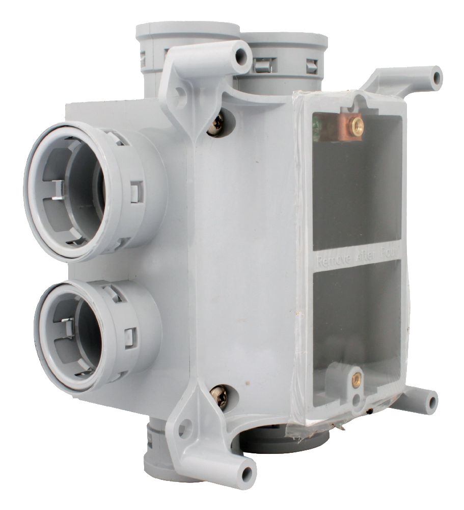 シリコンスクイーズBOX⑨ IPEX 089049 PVC Slab Box | Gordon Electric Supply, Inc.