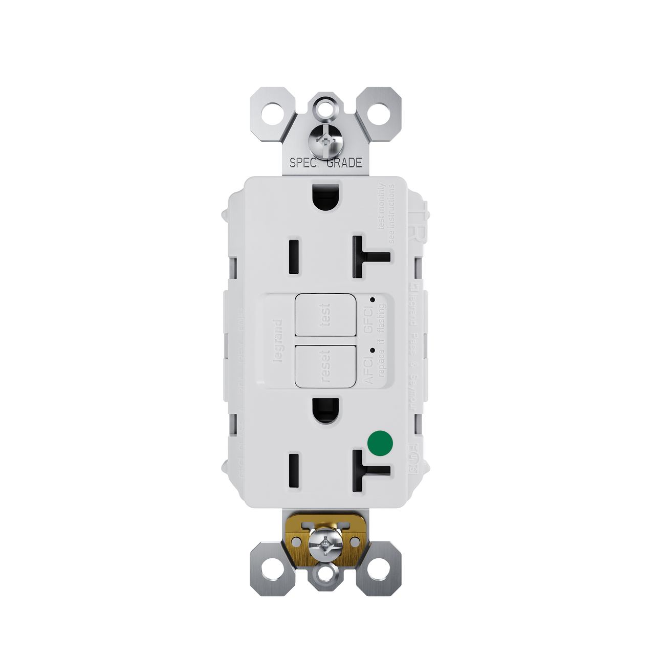 Product image for PAS AFGF202HGTRW 20A SLF TST AFCI/G