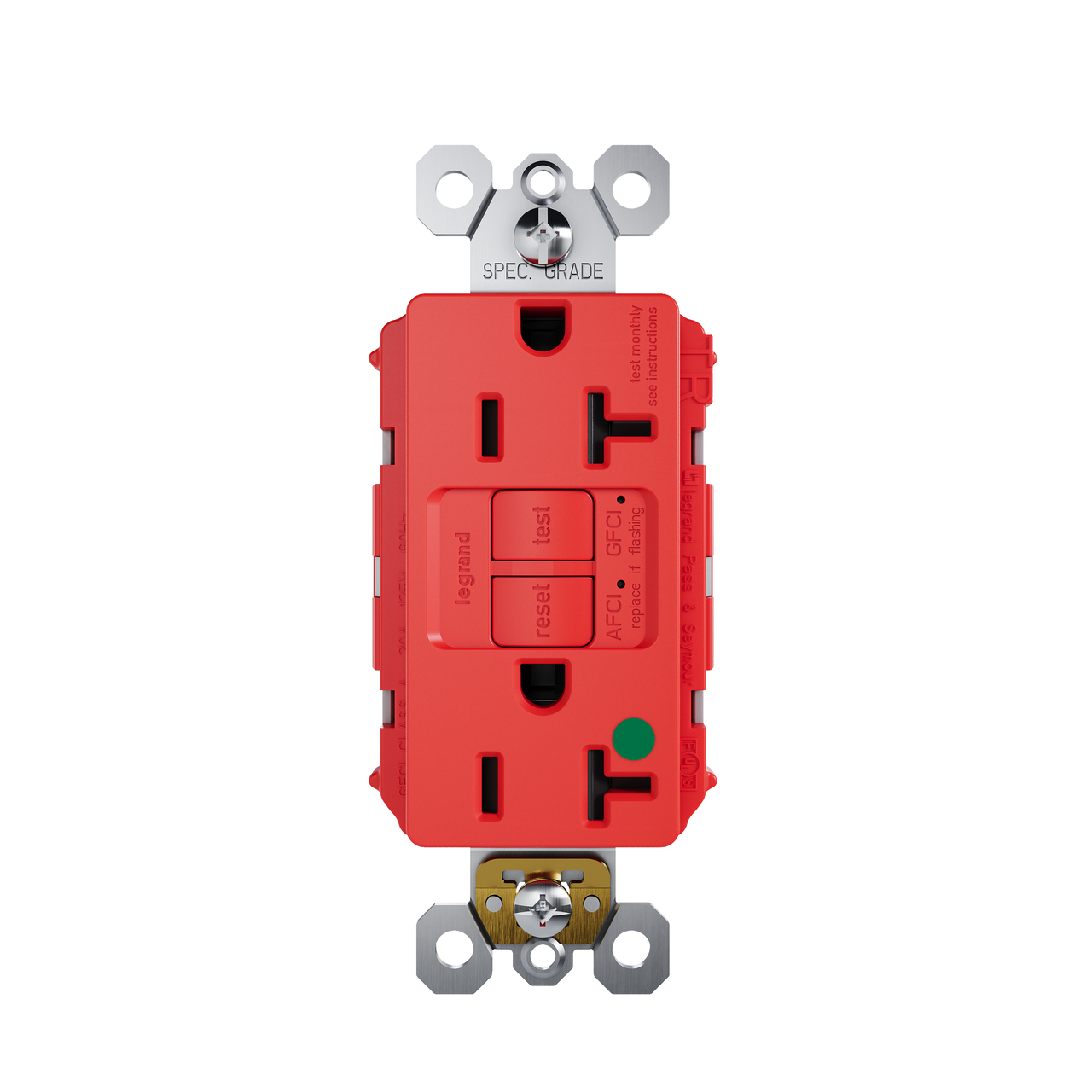 Product image for PAS AFGF202HGTRRED 20A SLF TST AFCI