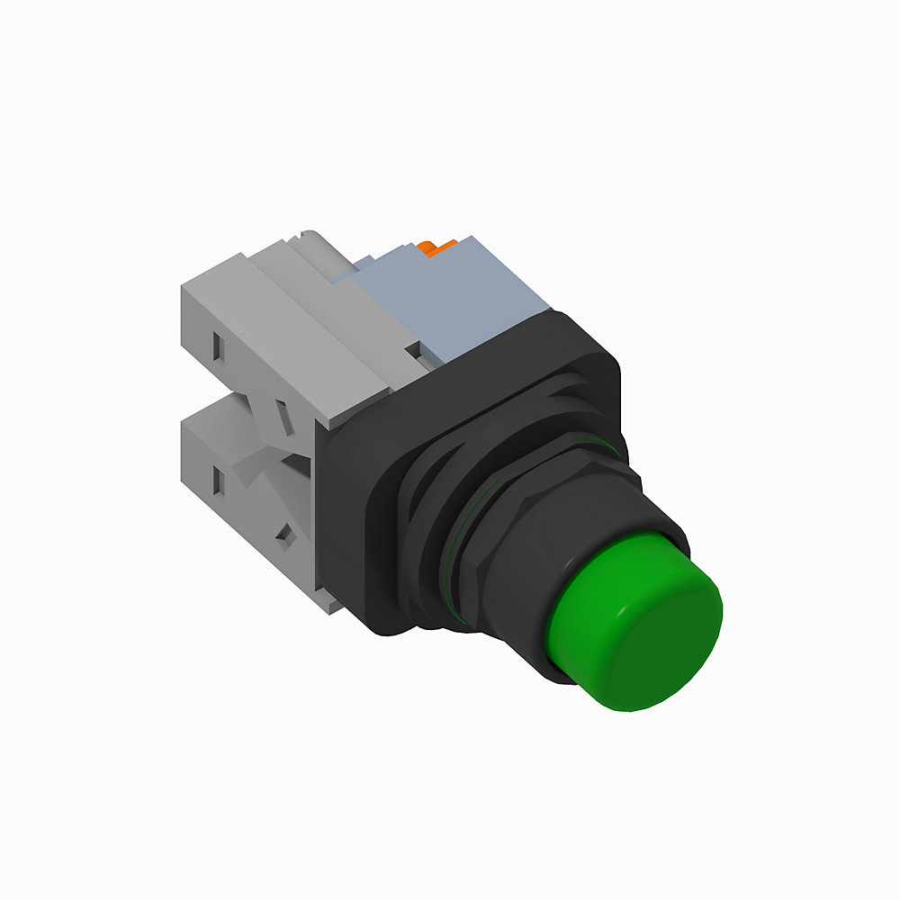 Product image for A-B 800H-PRBH16GAY 30mm Momentary P