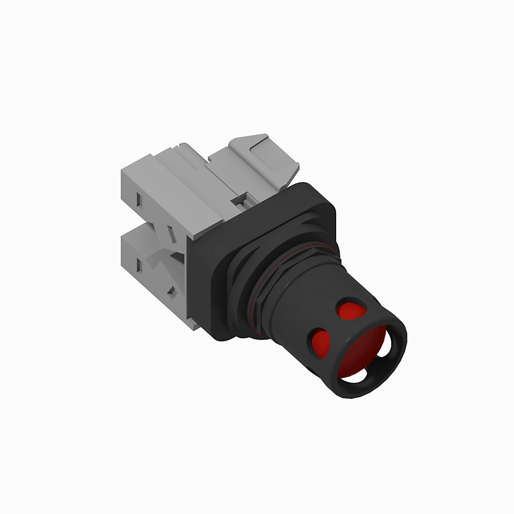 Product image for A-B 800H-QRAH2RD1Y 30mm Momentary P