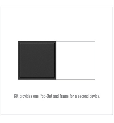 Product image for ADO ARPTR1522GG2 POPOUT TRIPLEX OUT