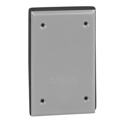 Red Dot CCB-FS 1-Gang Weatherproof FS Blank Cover | Gordon